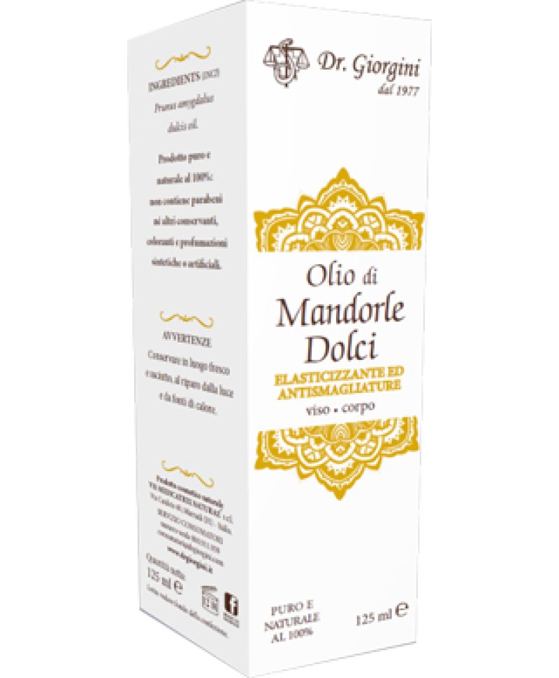 OLIO DI MANDORLE DOLCI 125ML