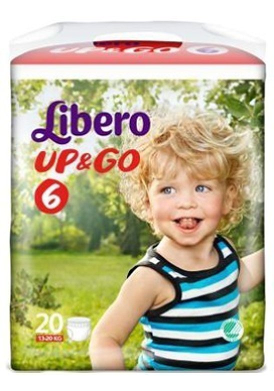 LIBERO UP&GO PANN 6 20PZ