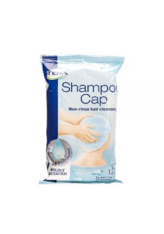 TENA SHAMPOO CAP CUFFIA UMIDIF