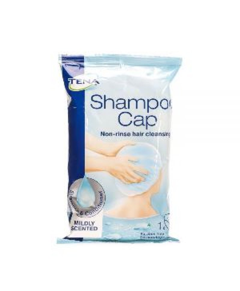 TENA SHAMPOO CAP CUFFIA UMIDIF