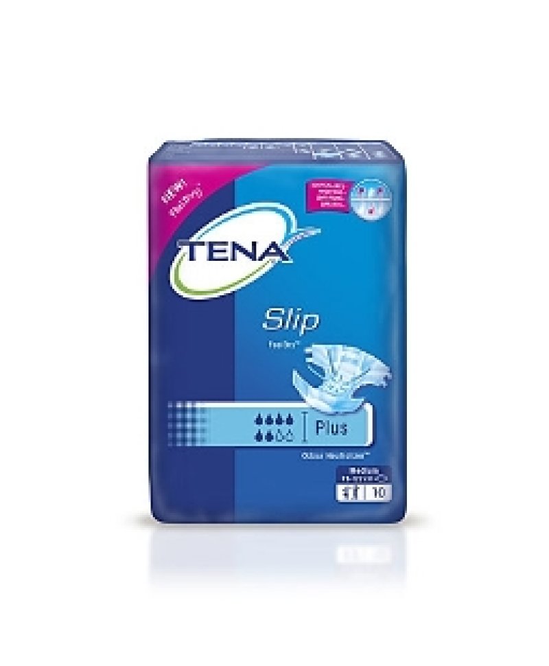 TENA SLIP PLUS PANN M 10PZ