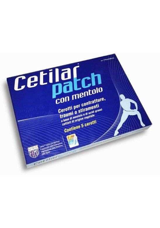 CETILAR PATCH MENTOLO 5PZ