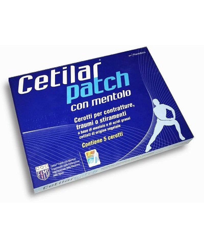 CETILAR PATCH MENTOLO 5PZ