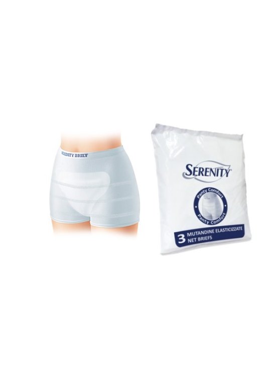 SERENITY PANTY COMF MUT L 3PZ