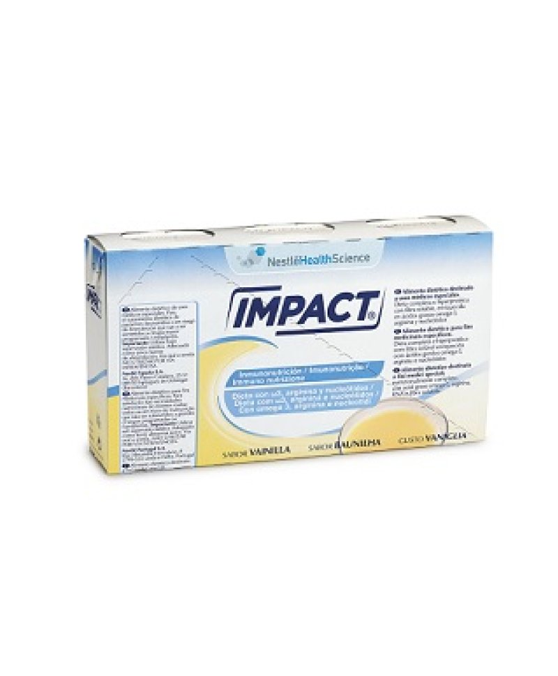 IMPACT ORAL VANIGLIA 3X237ML