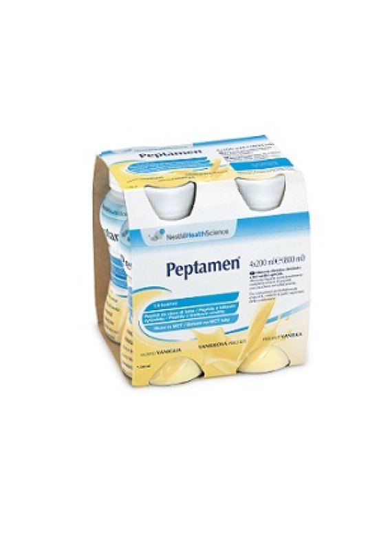 PEPTAMEN VANIGLIA 4X200ML