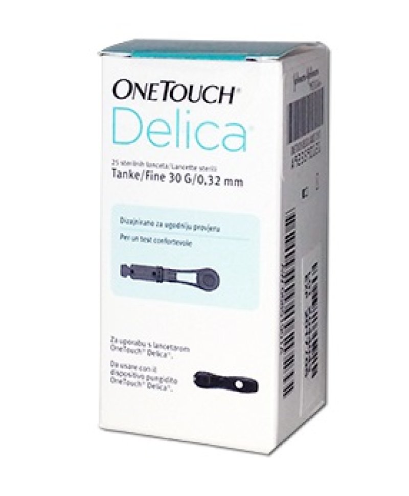 ONETOUCH DELICA LANCETTE 25PZ