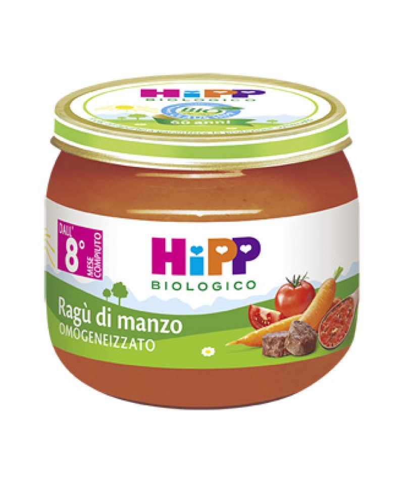 HIPP BIO SUGO RAGU MANZO 2X80G