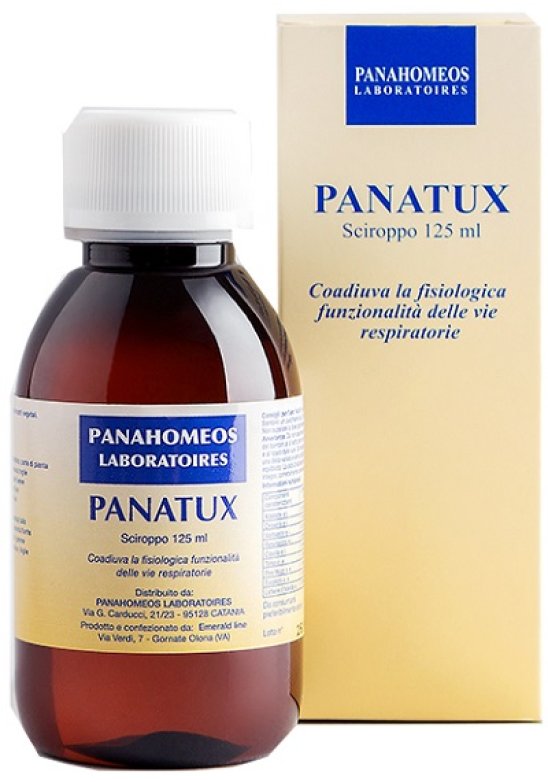 PANATUX SCIROPPO 125ML PANATUX SCIROPPO 125ML