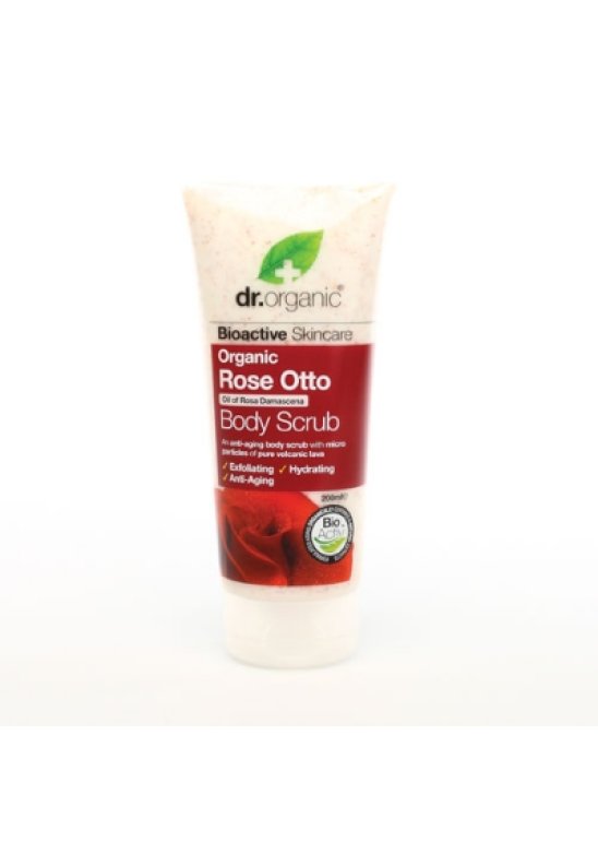 DR ORGANIC ROSE BODY SCRUB