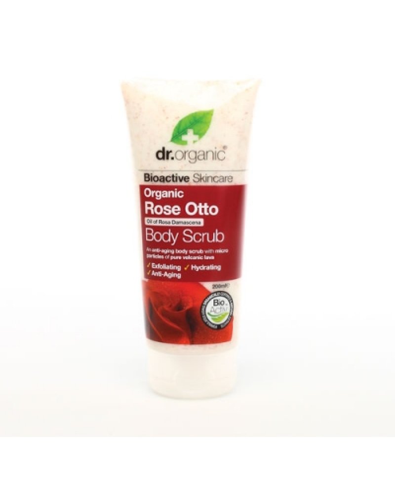 DR ORGANIC ROSE BODY SCRUB