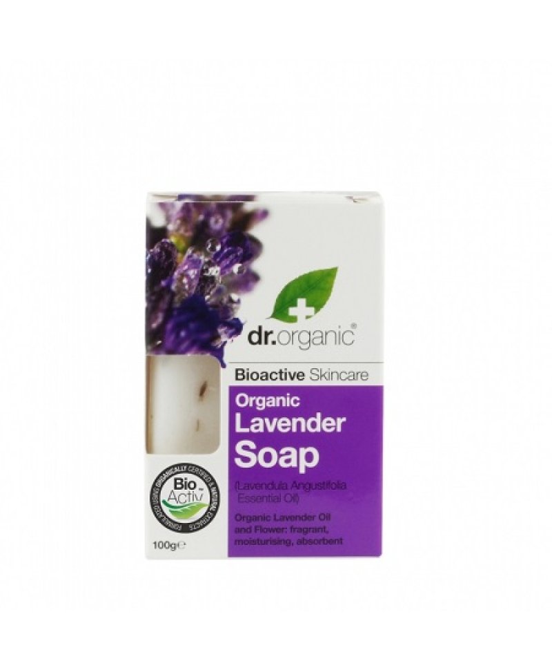 DR ORGANIC LAVENDER SOAP 100G