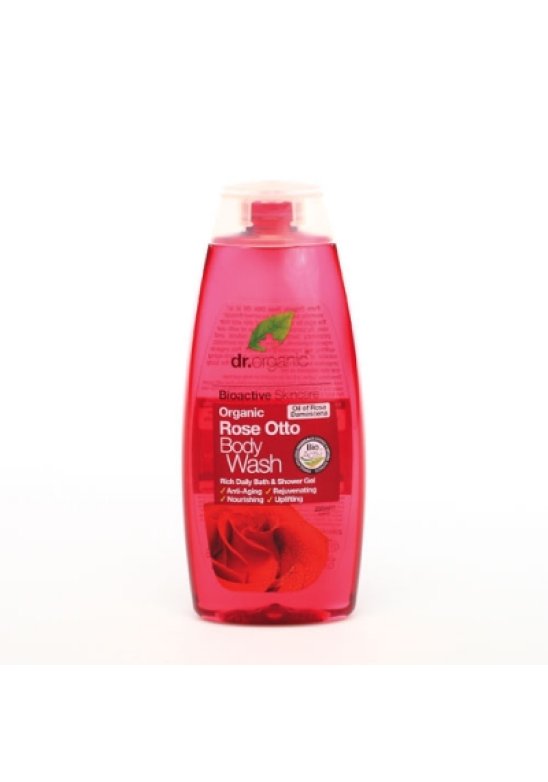 DR ORGANIC ROSE BODY WASH250ML