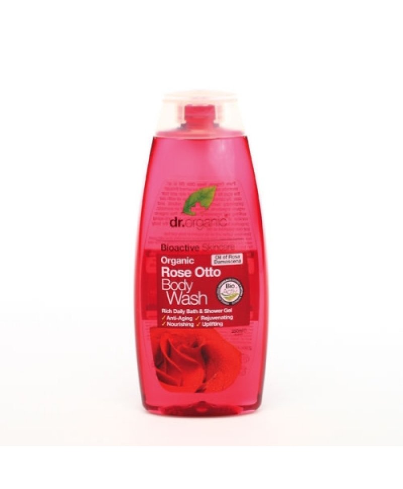 DR ORGANIC ROSE BODY WASH250ML
