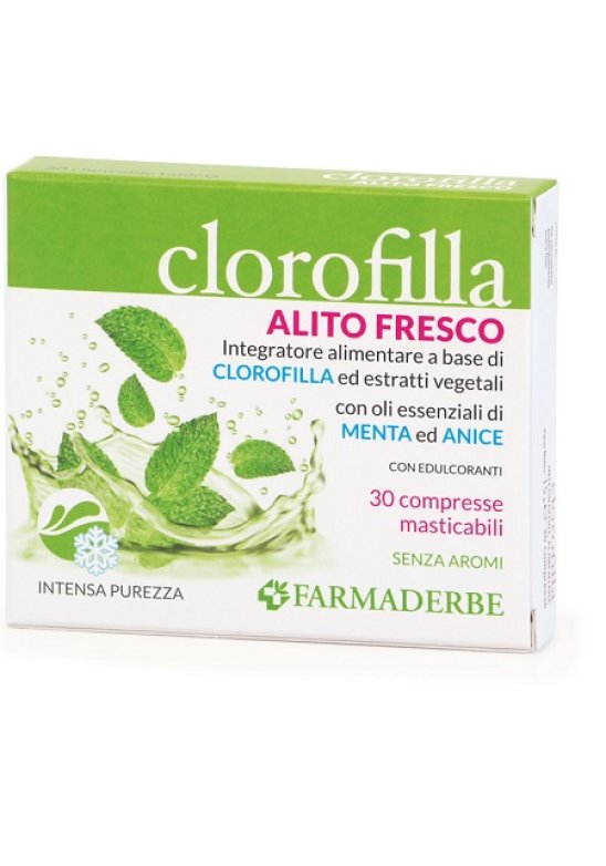 CLOROFILLA 30 Compresse MASTICABILI