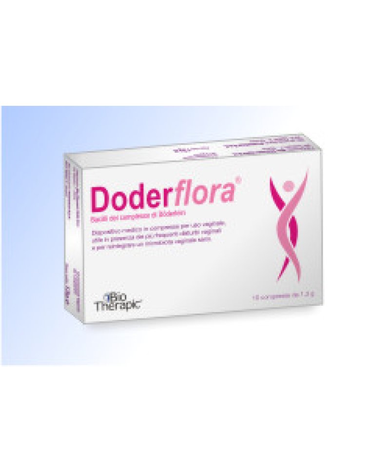 DODERFLORA 10 Compresse USO VAGINALE