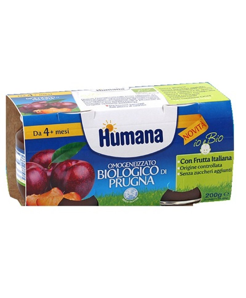 HUMANA OMOG PRUGNA BIO 2X100G