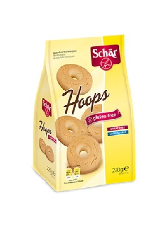 SCHAR BISCOTTI HOOPS 220G