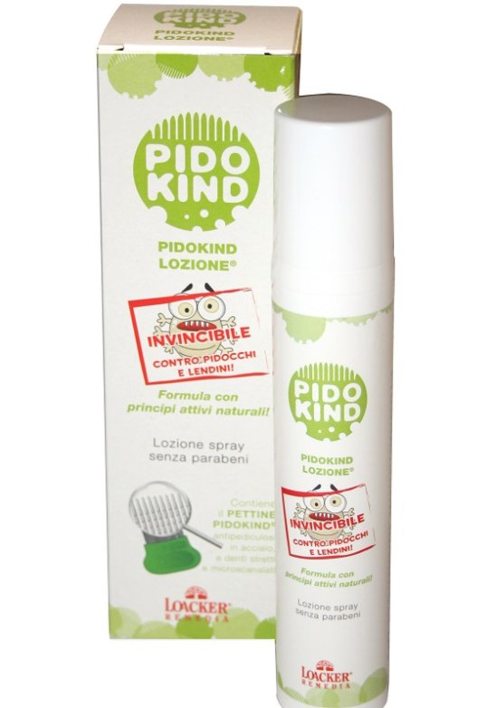 PIDOKIND LOZIONE+PETTINE