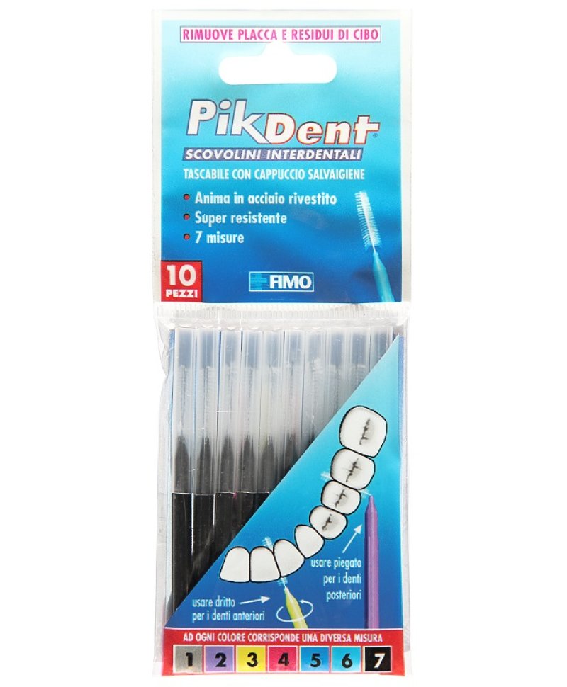 PIKDENT STUZZICOLINO 7 NE 10PZ