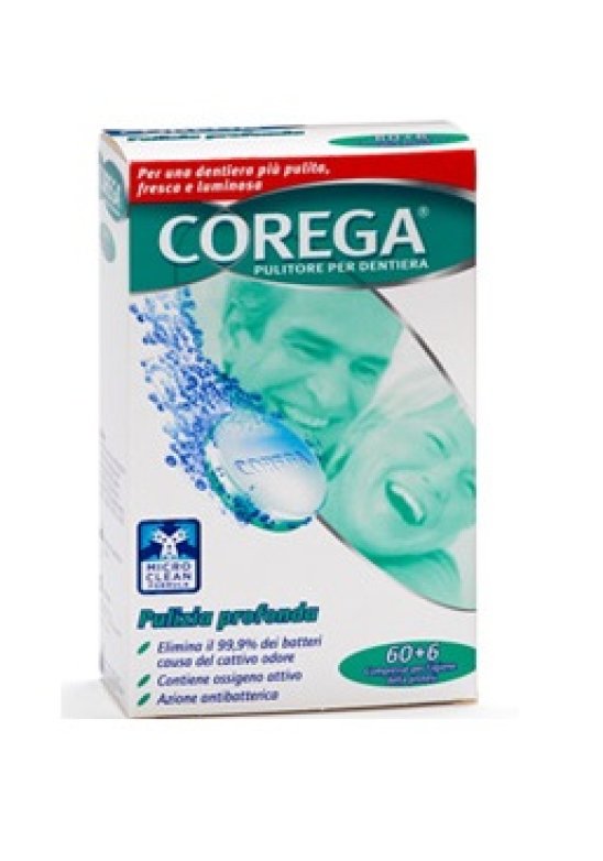 COREGA PULIZIA PRF 60+6 Compresse