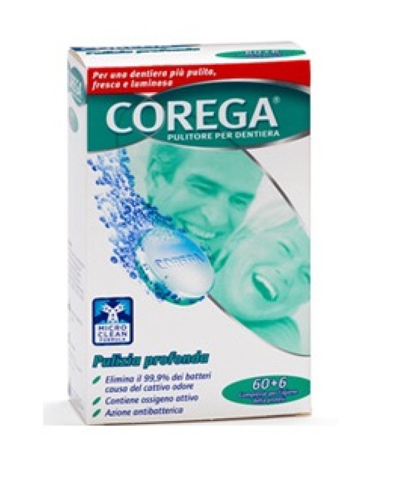 COREGA PULIZIA PRF 60+6 Compresse