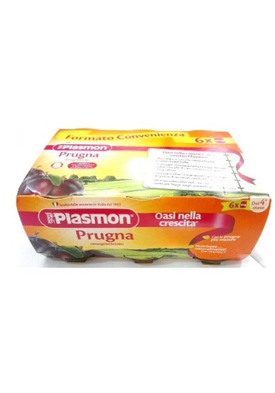 PLASMON OMOG PRUGNA 6X104G