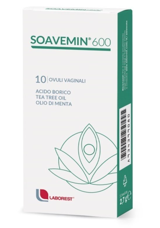 SOAVEMIN 600 10OV VAGINALI