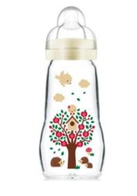 MAM BIB VETRO FEELGOOD 260ML