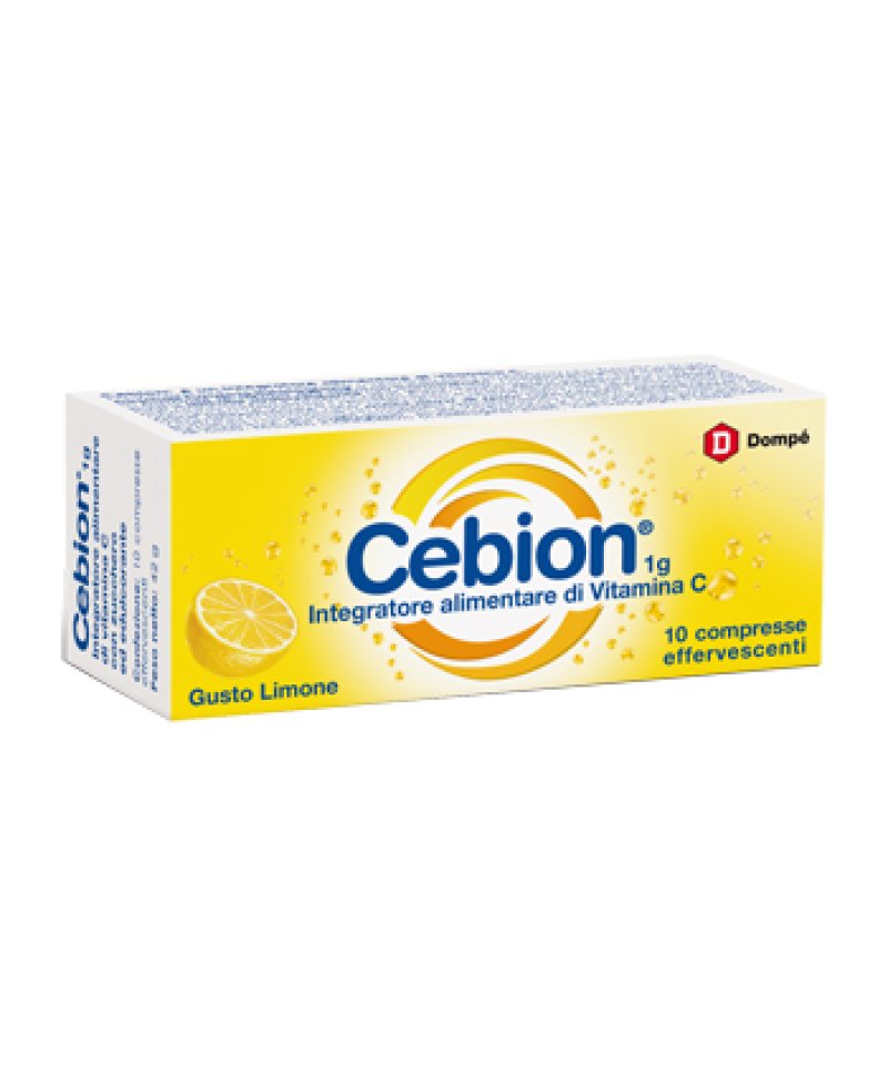 CEBION EFF VIT C LIMONE 10 Compresse