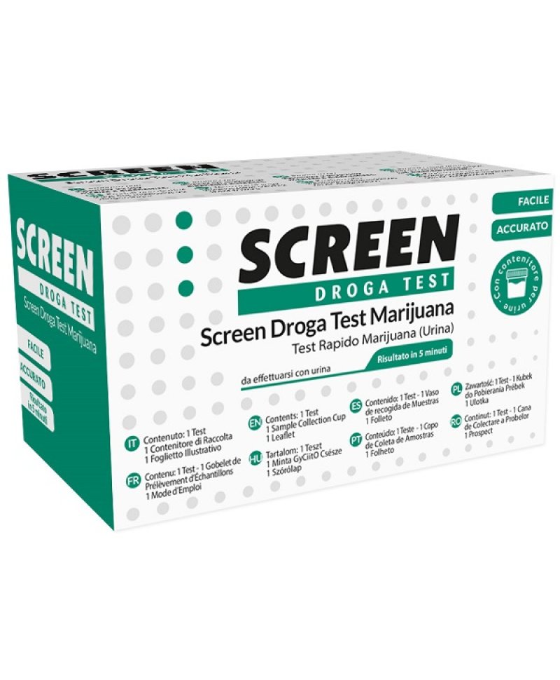 SCREEN DROGA TEST MARIJUANA