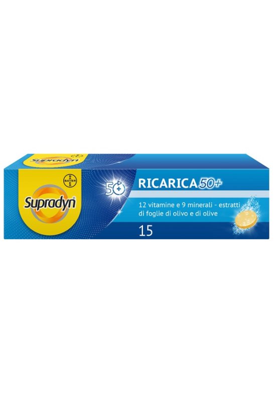 SUPRADYN RICARICA 50+ 15 Compresse EF