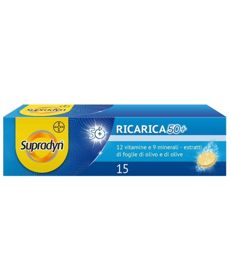 SUPRADYN RICARICA 50+ 15 Compresse EF