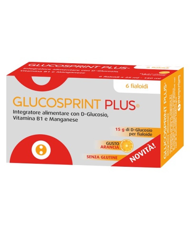 GLUCOSPRINT PLUS ARANCIA 6F