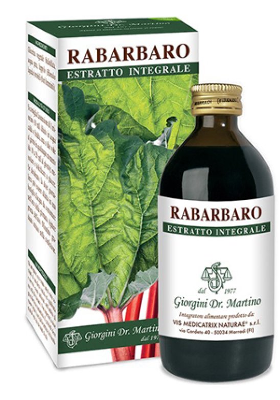 RABARBARO ESTRATTO INTEGR200ML