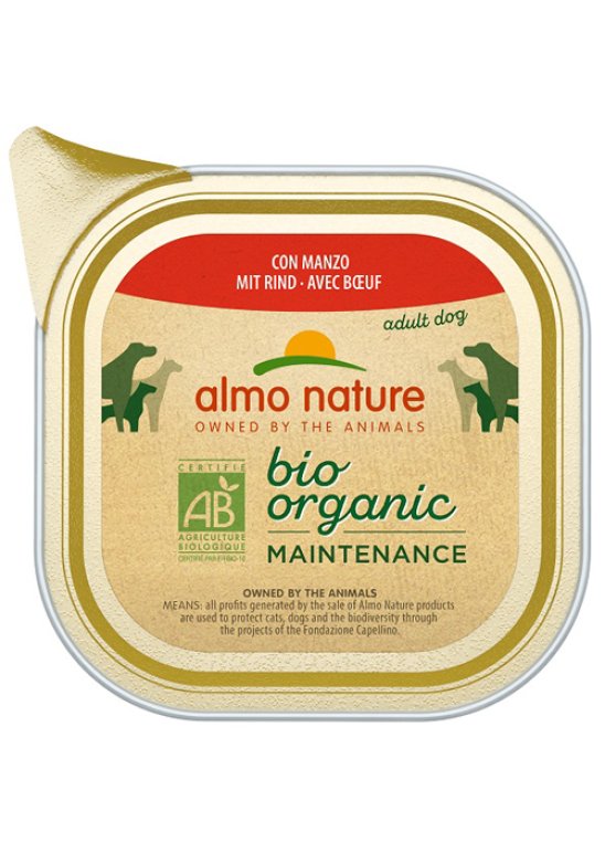 ALMO DOG BIOPATE  100 GR MANZO