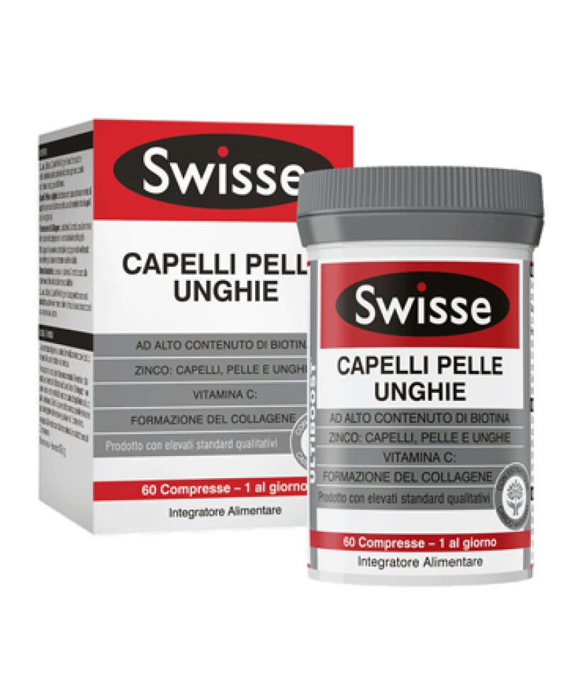 SWISSE CAPELLI PELLE UNG 60 Compresse