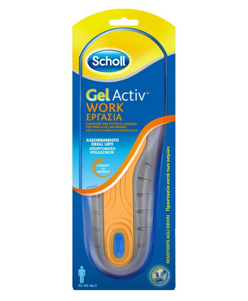 SCHOLL GEL ACTIV WORK UOMO