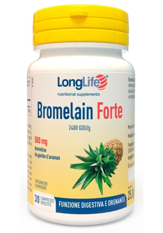 LONGLIFE BROMELAIN FORTE 30 Compresse