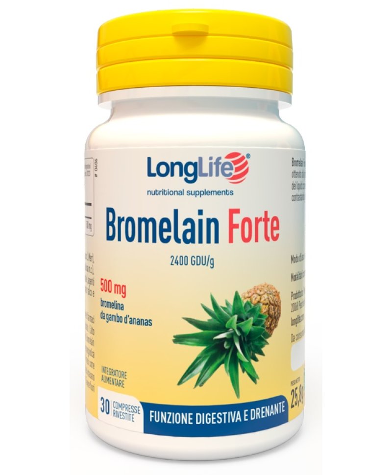 LONGLIFE BROMELAIN FORTE 30 Compresse