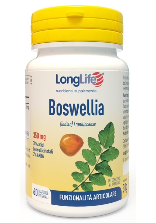 LONGLIFE BOSWELLIA 60CPS VEG