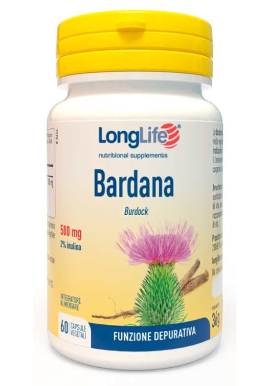 LONGLIFE BARDANA 60CPS VEG LONGLIFE BARDANA 60CPS VEG