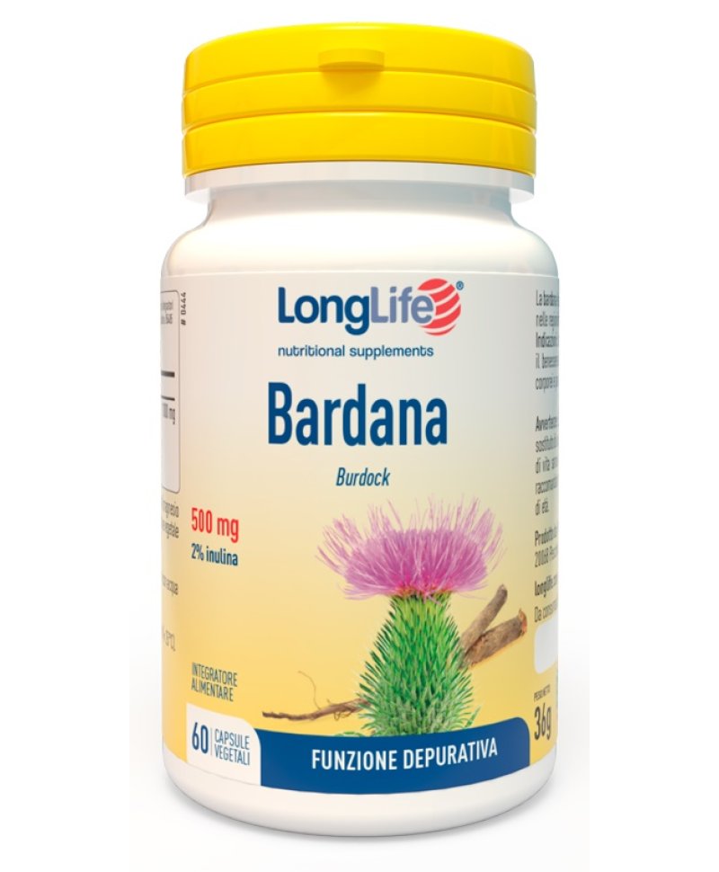 LONGLIFE BARDANA 60CPS VEG LONGLIFE BARDANA 60CPS VEG