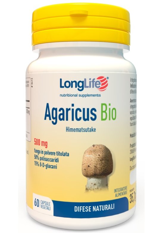 LONGLIFE AGARICUS BIO 60CPS