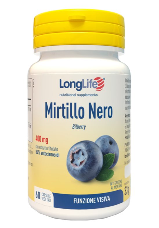 LONGLIFE MIRTILLO NERO 60 Capsule