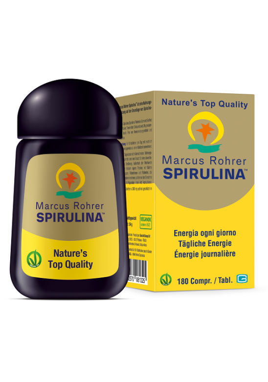 SPIRULINA MARCUS ROHRER 180CPR