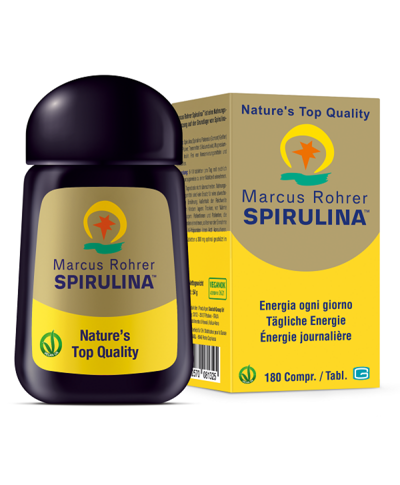 SPIRULINA MARCUS ROHRER 180CPR