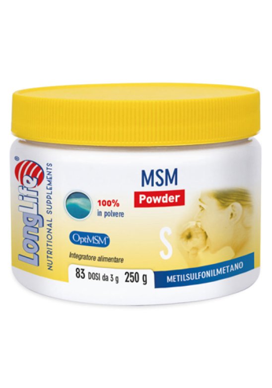 LONGLIFE MSM POWDER 250G