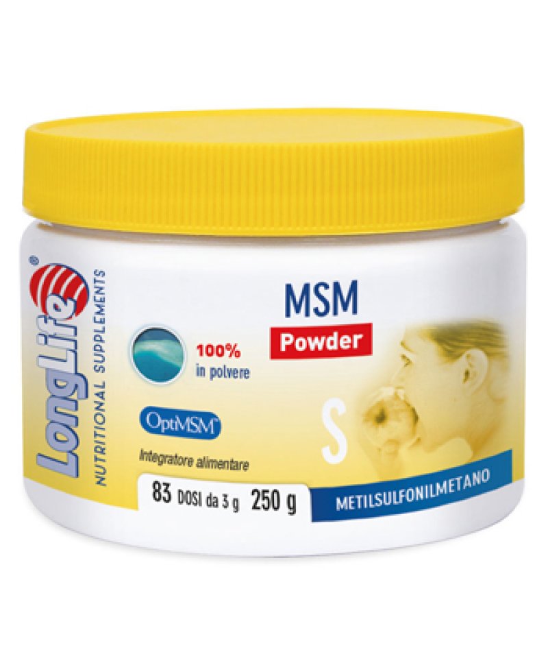 LONGLIFE MSM POWDER 250G