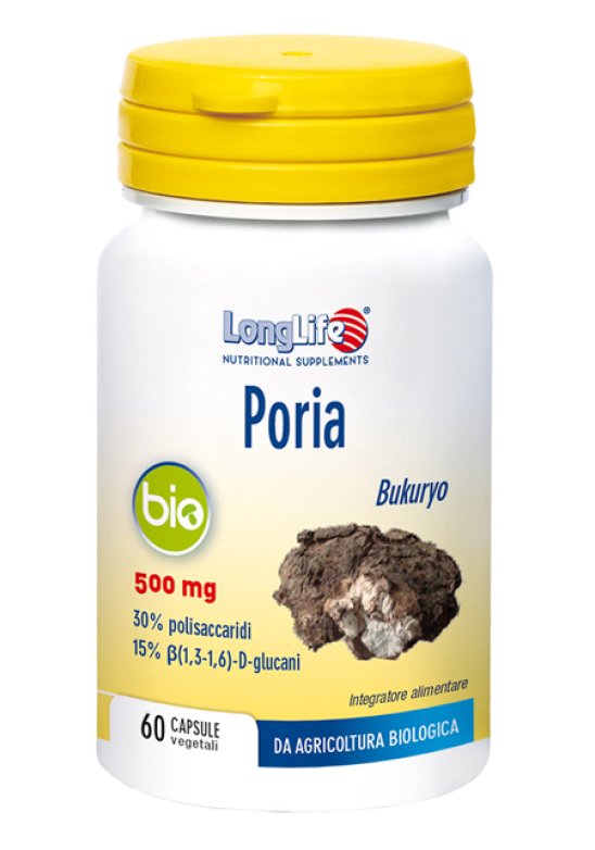 LONGLIFE PORIA BIO 60CPS VEGET